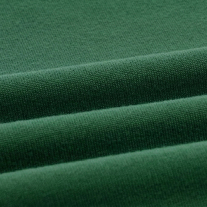 Polyester Lycra Mars Fabric 200 GSM – Forest Green Premium Stretch Fabric