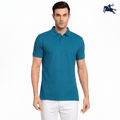 Bullsi Teal Blue Polyester Lycra Fabric 240 GSM – Premium Stretch Material