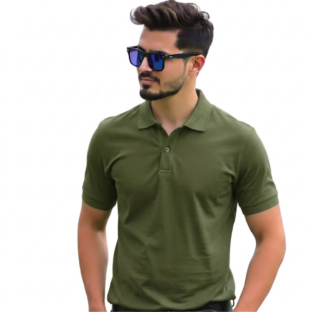 Olive Green Polyester Lycra Mars Fabric 240 GSM – Premium Stretch Apparel Fabric