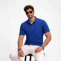 Polyester Lycra Mars 200 GSM Safari Blue Fabric – Stretch T-Shirt & Sportswear Material