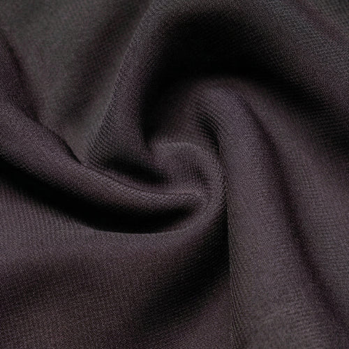 Black Poly Cotton Fabric 240 GSM – Premium Thick Durable Apparel Material