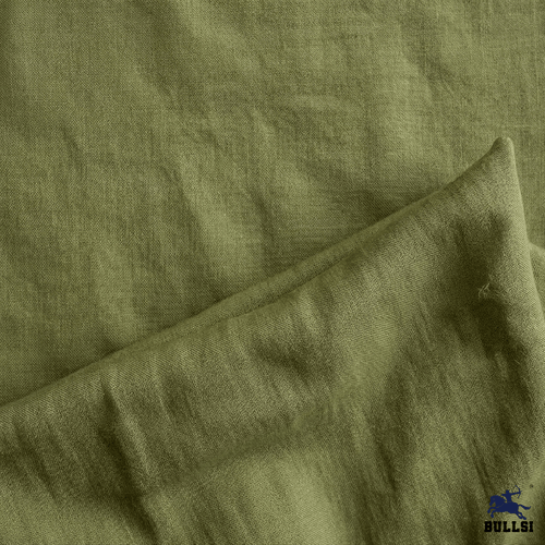 Bullsi Bamboo Cotton 200 GSM Olive Green T-Shirt – Premium Soft & Breathable Fabric