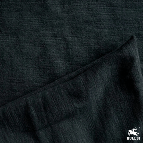 Bullsi Bamboo Cotton 200 GSM Black T-Shirt – Comfortable & Eco-Friendly Fabric